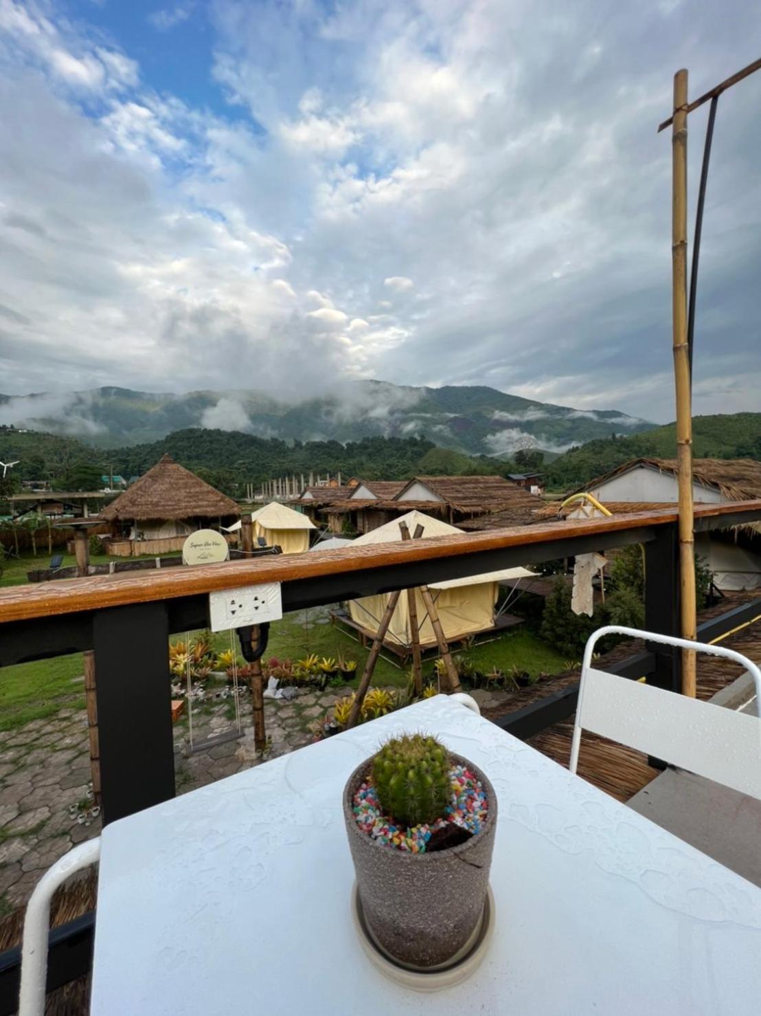 สะปันดีวิว Sapan Dee View บ่อเกลือ น่าน Apartment Ban Huai Ti Bagian luar foto